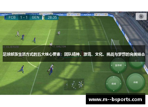 足球部落生活方式的五大核心要素:团队精神、激情、文化、挑战与梦想的完美结合 足球部落生活方式的五大核心要素:团队精神、激情、文化、挑战与梦想的完美结合